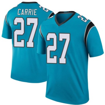 T.J. Carrie Youth Blue Legend Color Rush Jersey