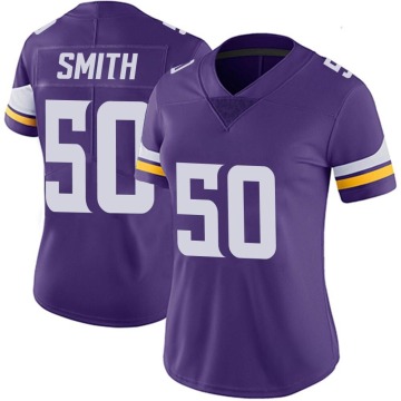 T.J. Smith Women's Purple Limited Team Color Vapor Untouchable Jersey