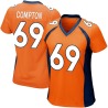Tom Compton Women's Orange Game Team Color Jersey