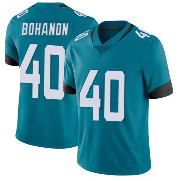 Tommy Bohanon Youth Teal Limited Vapor Untouchable Jersey