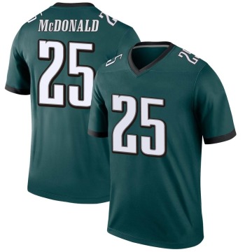 Tommy McDonald Youth Green Legend Jersey