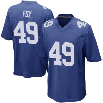 Tomon Fox Youth Royal Game Team Color Jersey
