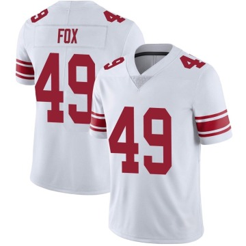 Tomon Fox Youth White Limited Vapor Untouchable Jersey