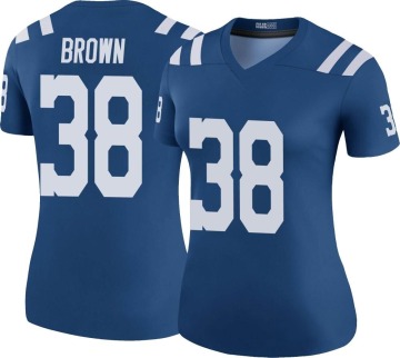 Tony Brown Women's Brown Legend Color Rush Royal Jersey