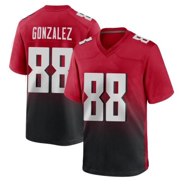 Tony Gonzalez Men's Red Game 2nd Alternate Jersey