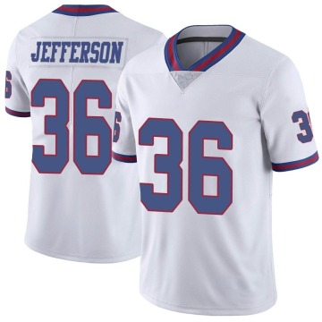 Tony Jefferson Youth White Limited Color Rush Jersey