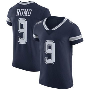 Tony Romo Men's Navy Elite Team Color Vapor Untouchable Jersey