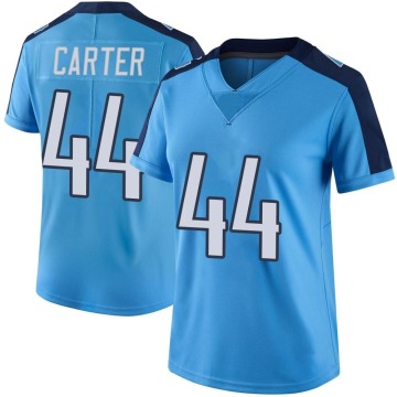 Tory Carter Women's Light Blue Limited Color Rush Jersey
