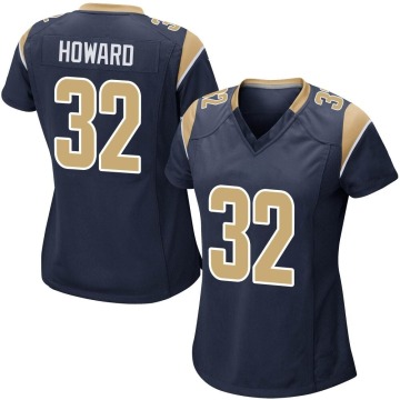 Travin Howard Women's Navy Game Team Color Jersey