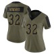 Travin Howard Women's Olive Limited 2021 Salute To Service Jersey