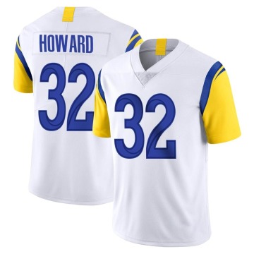 Travin Howard Youth White Limited Vapor Untouchable Jersey