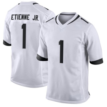 Travis Etienne Jr. Youth White Game Jersey