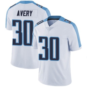 Tre Avery Youth White Limited Vapor Untouchable Jersey
