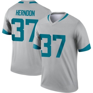 Tre Herndon Youth Legend Silver Inverted Jersey