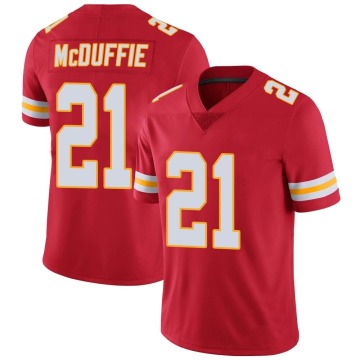 Trent McDuffie Youth Red Limited Team Color Vapor Untouchable Jersey