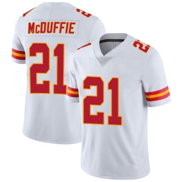 Trent McDuffie Youth White Limited Vapor Untouchable Jersey