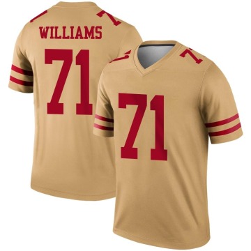 Trent Williams Youth Gold Legend Inverted Jersey