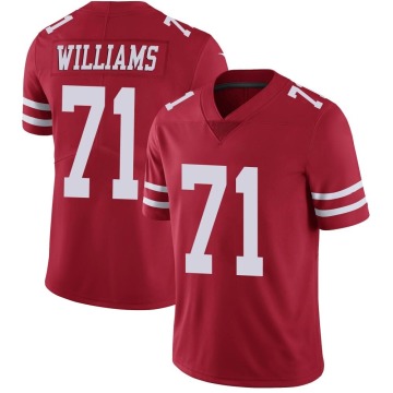 Trent Williams Youth Red Limited Team Color Vapor Untouchable Jersey