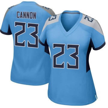 Trenton Cannon Women's Light Blue Game Jersey