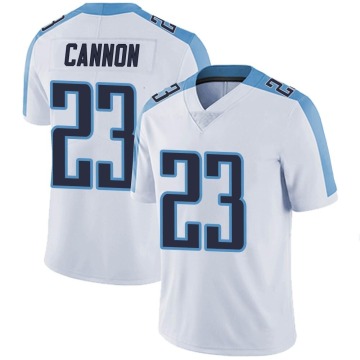 Trenton Cannon Youth White Limited Vapor Untouchable Jersey