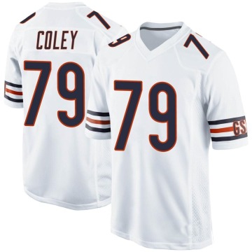 Trevon Coley Youth White Game Jersey