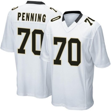 Trevor Penning Youth White Game Jersey