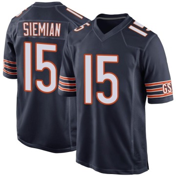 Trevor Siemian Youth Navy Game Team Color Jersey