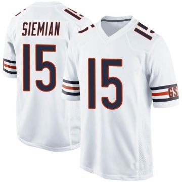Trevor Siemian Youth White Game Jersey