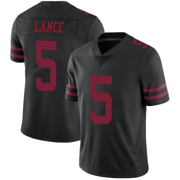 Trey Lance Men's Black Limited Alternate Vapor Untouchable Jersey