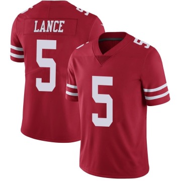 Trey Lance Youth Red Limited Team Color Vapor Untouchable Jersey
