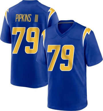 Trey Pipkins III Youth Royal Game 2nd Alternate Jersey