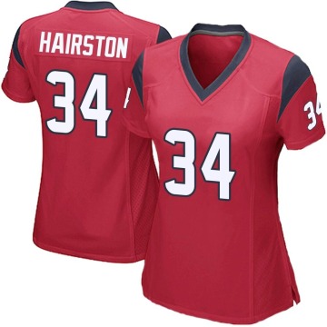 Troy Hairston Women's Red Game Alternate Jersey