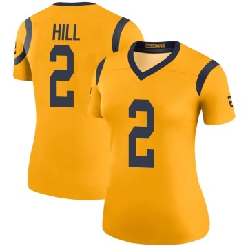 Troy Hill Women's Gold Legend Color Rush Jersey