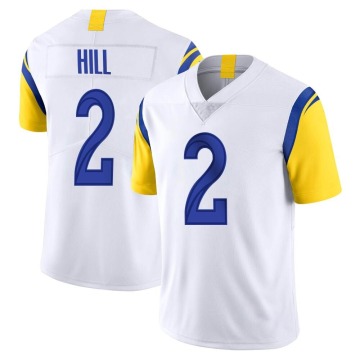 Troy Hill Youth White Limited Vapor Untouchable Jersey