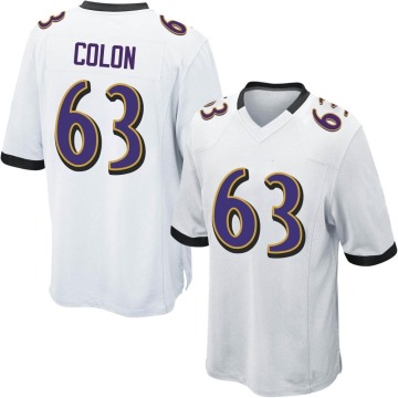 Trystan Colon Youth White Game Jersey