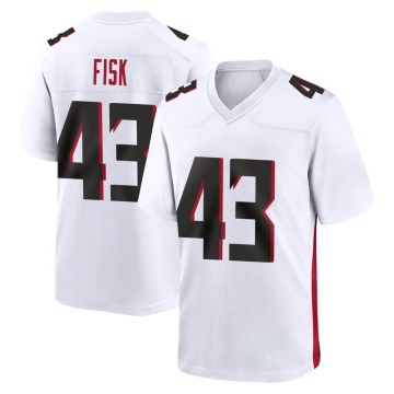Tucker Fisk Youth White Game Jersey