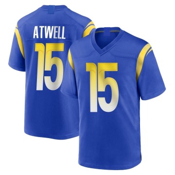 Tutu Atwell Men's Royal Game Alternate Jersey