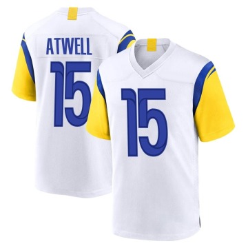 Tutu Atwell Men's White Game Jersey