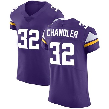 Ty Chandler Men's Purple Elite Team Color Vapor Untouchable Jersey