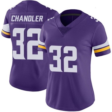 Ty Chandler Women's Purple Limited Team Color Vapor Untouchable Jersey