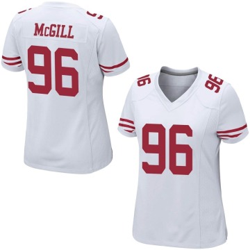 T.Y. McGill Women's White Game Jersey