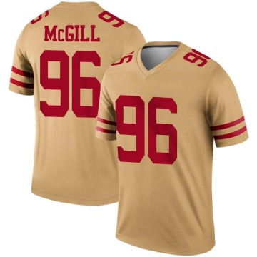 T.Y. McGill Youth Gold Legend Inverted Jersey