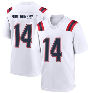 Ty Montgomery Men's White Game Jersey
