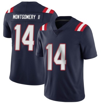 Ty Montgomery Youth Navy Limited Team Color Vapor Untouchable Jersey