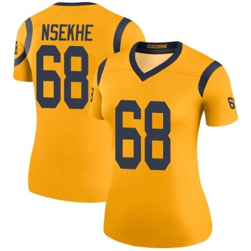 Ty Nsekhe Women's Gold Legend Color Rush Jersey