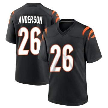 Tycen Anderson Youth Black Game Team Color Jersey