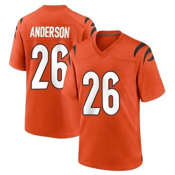 Tycen Anderson Youth Orange Game Jersey