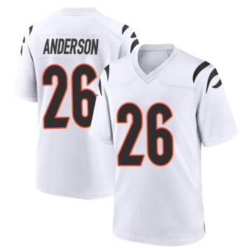 Tycen Anderson Youth White Game Jersey