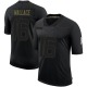 Tylan Wallace Men's Black Limited 2020 Salute To Service Jersey