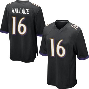 Tylan Wallace Youth Black Game Jersey